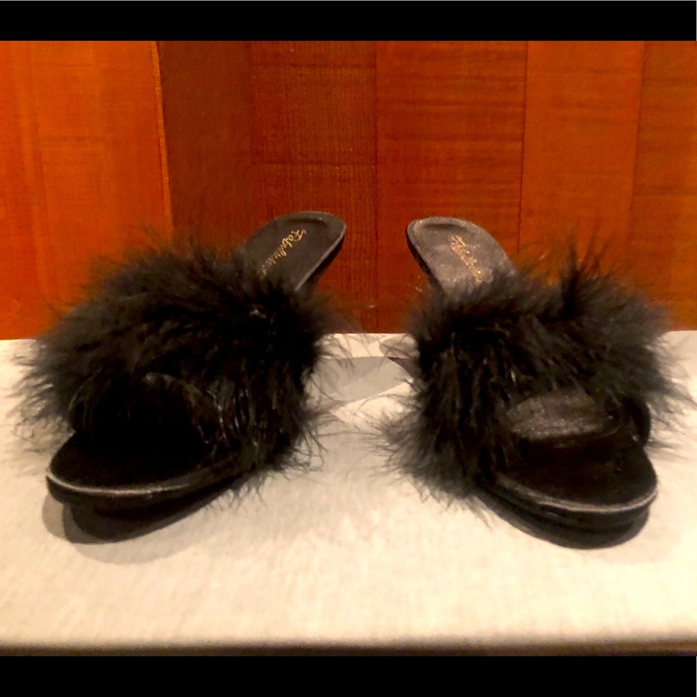 Fabulicious Fur high heels - size 12